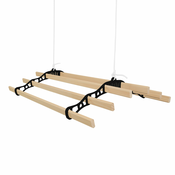 MONSTER Clothing Airer stropni škripec - črn - 0,9 m, (21570167)