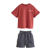 Baker by Ted Baker Komplet  antracit / živo rdeča