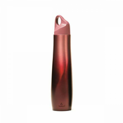 Izolirana steklenička za vodo Bioloco The Curve 420 ml, rdeča