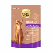 Select Gold Cat Senior Sensitive Digestion perutnina z rižem 300g