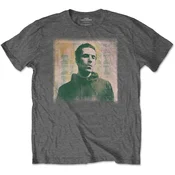 Liam Gallagher Monochrome Charcoal Grey L Majica