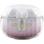 Guess Bluetooth headphones GUTWSHDGKEEP TWS + docking station pink Glitter Gradient (GUTWSHDGKEEP)