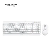 A4Tech Tastatura, Žicana, Bela