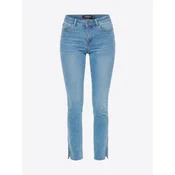 KOROSHI Kavbojke moder denim