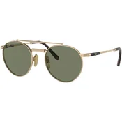 RAY-BAN Round II Titanium Naočare za sunce 0RB8237 313852 50, Zeleno-zlatne