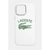Etui za telefon Lacoste iPhone 16 Pro Max 6.9 bela barva, LCHMP16XUCRH