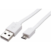 Roline USB2.0 kabel TIP A(M) na Micro B(M), 1.0m, bijeli