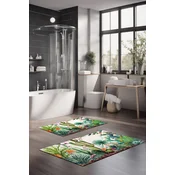 Lessentiel Maison Set prostirki za kupatilo CT-5389, 2 Komada, Šarena