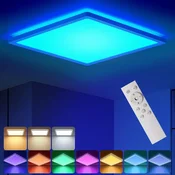 BLNAN RGB LED stropna luč z daljincem 24W