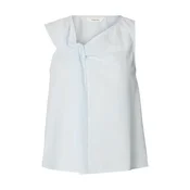 SELECTED Bluza SLFHANNAH svijetloplava / bijela