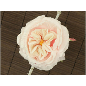 Autronic Umetna roža. Bloom vrtnica na posnetku, bravurozno roza bleščice UKK-038
