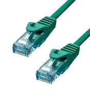 ProXtend CAT6A U/UTP CU LSZH Ethernet kabel zelene barve 15 m, 6AUTP-15GR