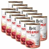 Konzerva Brit Paté & Meat Beef 12x400 g