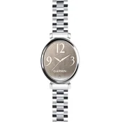 INF Združljiv s Garmin Lily 2 - 14 mm jekleni pašček za uro s tremi perlami Silver, (5000090656)