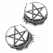 Uhani KILLSTAR - Penta Faune Hoop - Srebro - KSRA005797