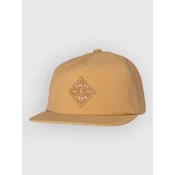 Salty Crew Drifter Snapback Cap bone brown