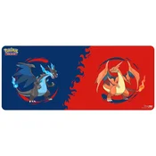 Namizna igralna podloga Ultra PRO Pokémon TCG - Mega Charizard X in Mega Charizard Y, 6 ft