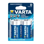 Varta High Energy baterija Mono/D, 2 kos