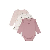 Hust & Claire Pajac/bodi Bella rosé/staro roza/bordo/bela