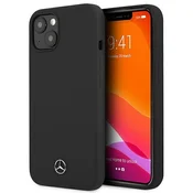 Mercedes etui Silicone Line za iPhone 13 mini - črna