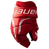 Hokejske rokavice Bauer Supreme F40 Red Senior 14”