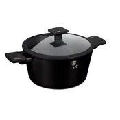 Kozarec s pokrovom s titanovo površino 20 cm Monaco Collection BH-7086