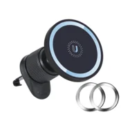 Auto drzac za telefon magnetni za ventilaciju A8 crni