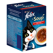 Felix Soup domači izbor z govedino, piščancem in jagnjetino 6x48 g