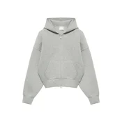 Pull&Bear Jopa na zadrgo pegasto siva