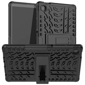 Hibriden TPU gel ovitek Tough za Samsung Galaxy Tab A7 Lite - črn