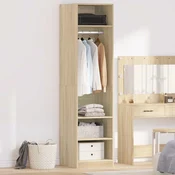 vidaXL Garderobna omara sonoma hrast 50x50x200 cm iverna plošča