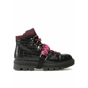 Pinko Pohodni čevlji Zenzero Scarpa AI 22-23 BLKS1 1H2134 A07K Črna