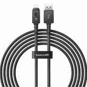 Baseus Unbreakable kabel USB - Lightning 2.4A 480Mbps 2m: crni