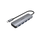 UNITEK P5+ USB 3.2 Gen 1 (3.1 Gen 1) Type-A 5000 Mbit/s Sivo