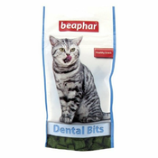 BEAPHAR Cat-a-Dent Bits - prigrizek, ki podpira higieno ustne votline 35g