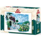 Art puzzle - Puzzle Kafic na plaži 260 - 260 dijelova