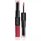 L’Oréal Paris Infallible 24H Dolgoobstojna šminka in sijaj za ustnice 2 v 1 odtenek 804 Metro Proof Rose 6 ml