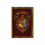 Harry Potter - Casebound A5 Notebook - Red Colorful Crest