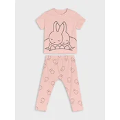 Sinsay - Dvodelna pidžama Miffy - pastelno roze