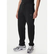Reebok Spodnji del trenirke Andrews RK25545CCM Črna Regular Fit