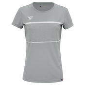 Womens T-shirt Tecnifibre Club Tech Tee Silver M