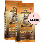 WOLFSBLUT Wide Plain Adult Large Breed 2x12,5 kg