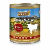 PRINCE Dog PREMIUM konzerva - GOVEDINA, PAPAJA, KORENJE, ŠPINAČA 800g