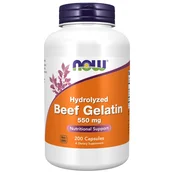 NOW Foods - Goveja želatina 550 mg, 200 kapsul