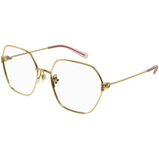 Gucci GG1285O 001 ONE SIZE (59) Zlata/Kristalna