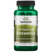Swanson Full Spectrum Boswellia, 800 mg dvojne moči, 60 kapsul