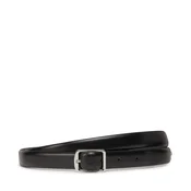 Ženski pas Calvin Klein Slim Square Buckle Belt 2.0 K60K613235 Črna