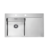 ALVEUS pomivalno korito PURE 40 1103610 (levo), inox