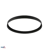 Luxmena Jekleni montažni okvir 460 x 460 mm, nizek, črn BM-C35-PLC-460-LBL