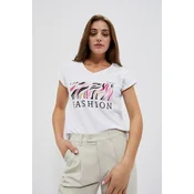 Marisse Womens T-Shirt L-Ts-4004 White